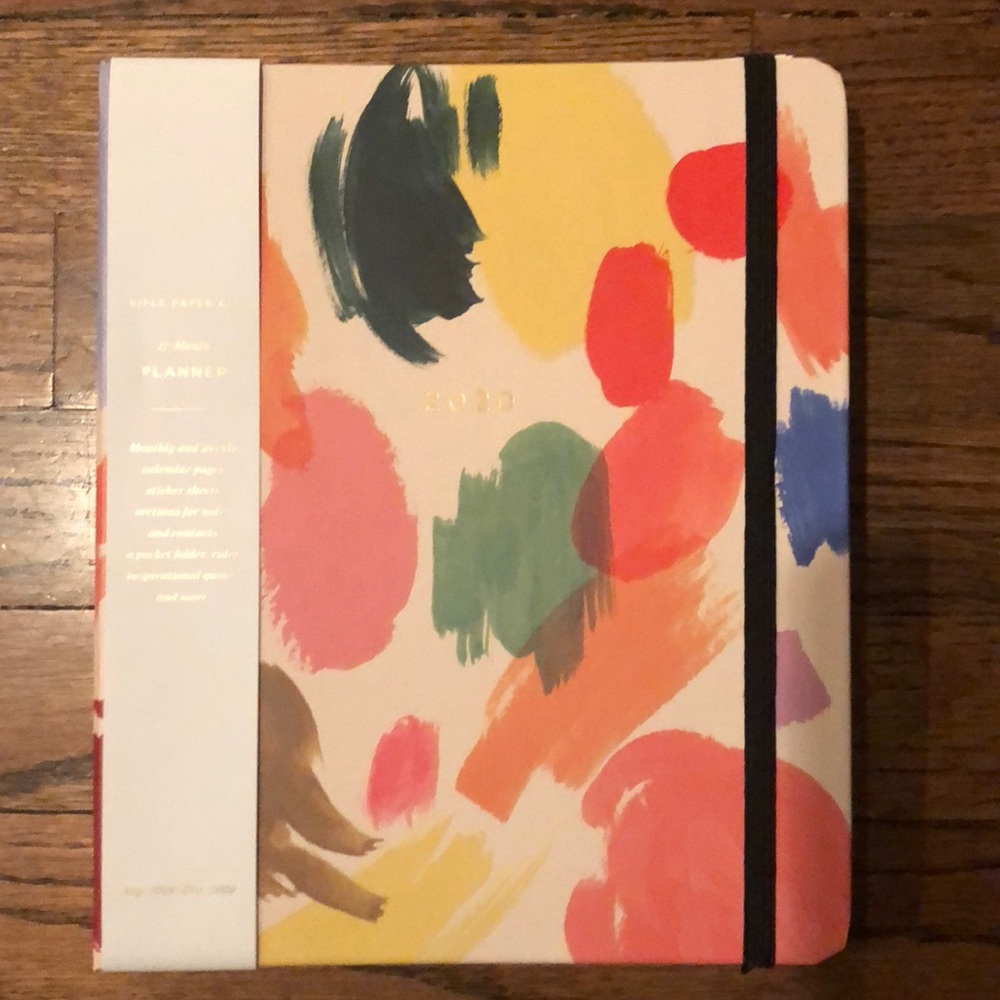 NWT Rifle paper day planner